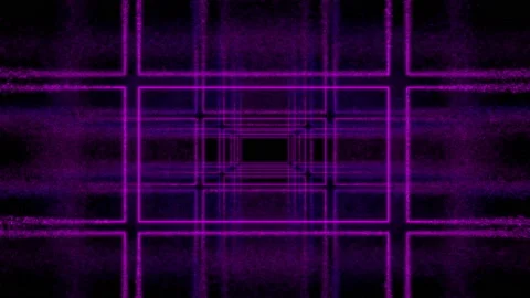 The movement of the lilac squares. 3d animation Stock Footage 103815040