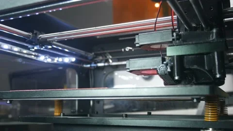 Movement mechanisms of 3d printer 動画素材 89906329