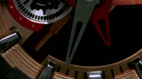 The movement of the minute hand Stock Footage 55022671