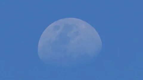 Movement of moon. Stock Footage 74413918