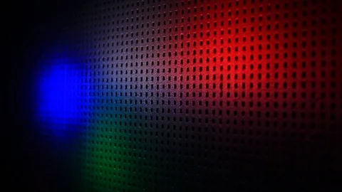 Movement of multicolored rays of light Stock Footage 101548965