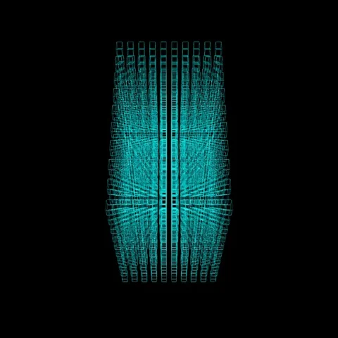 Movement of multistructural cube 스톡 동영상 69479943