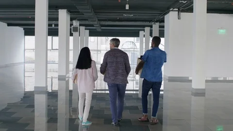 Movement to the new office Stock Footage 125715802