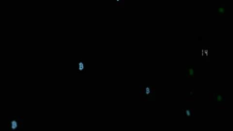 Movement of objects in three planes. Depth of field. Breath of the stock market Stock Footage 93304755