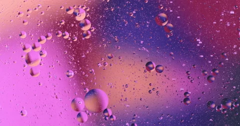 Movement oxygen bubbles in a liquid Stock Footage 127671469