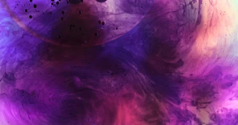 Movement oxygen bubbles in a liquid Stock Footage 127879135