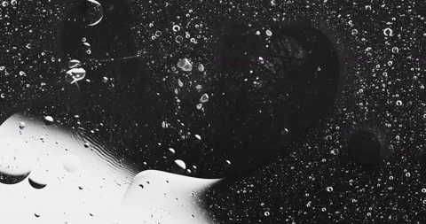 Movement oxygen bubbles in a liquid Stock-Footage 128459331