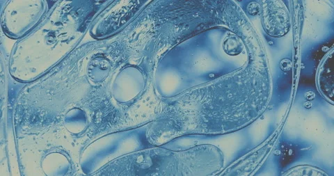 Movement oxygen bubbles in a liquid. Stock-Footage 128628375