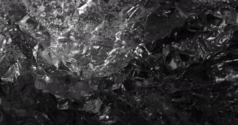 Movement oxygen bubbles in a liquid Stock Footage 130993502