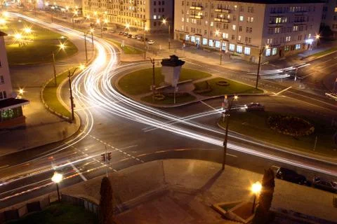 In movement Stock Photos