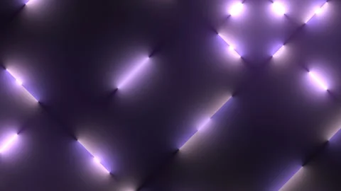 Movement pink and violet fluorescent lamps 3d rendering pattern loop animation Stock Footage 170308387