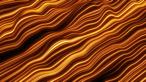 Movement of red lines. dynamic background with volume effect Video stock 160677186