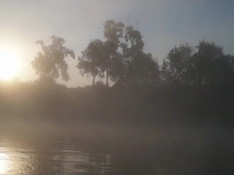 Movement on the river Stock-Footage 41607633