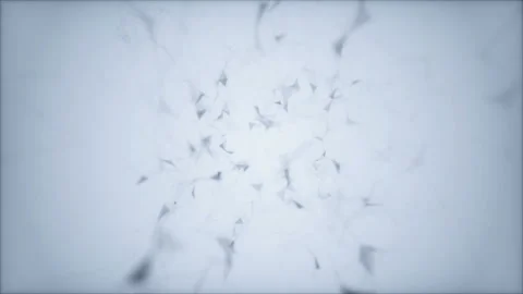 The movement of small particles.The structure of the points of lines and Stock Footage 97312837