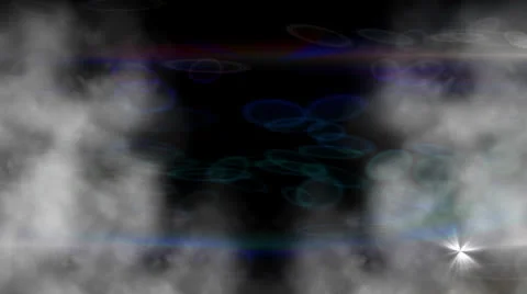 Movement of smoke on a dark background Stock Footage 25222484