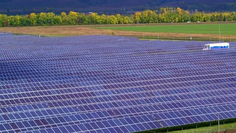 The movement of the solar industry towards the distribution model. Consumers Stock Footage 156397302