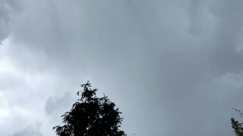 Movement of storm clouds time lapse Stock Footage 312170582