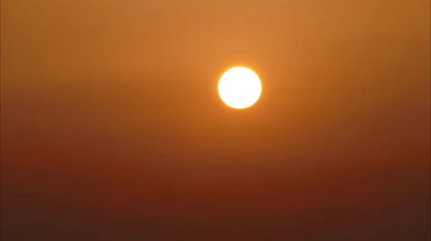 Movement of the Sun in time lapse Stock Footage 55652809