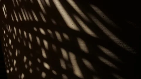 The movement of the sun's rays and openwork shadows. Stock Footage 171134597