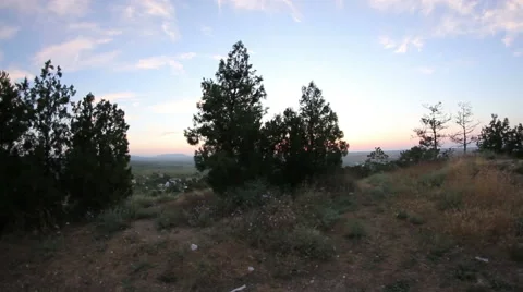 Movement at sunset Stock Footage 52979907