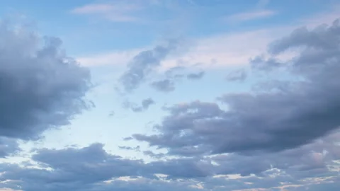 The movement of the thunderclouds over the fields of wheat in spring Stock Footage 90398473