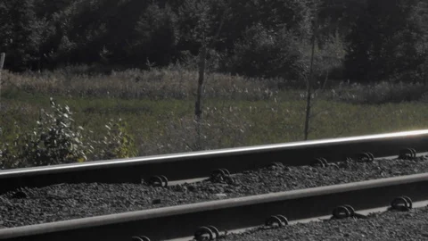 Movement of the train Stock Footage 129618373