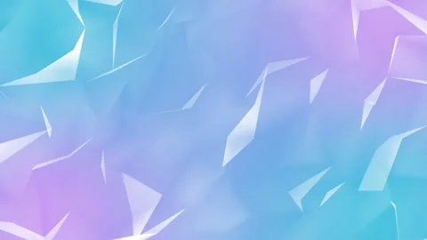 The movement of translucent, blurred shapes resembling triangles and rhombuses. Vídeo Stock 296805875