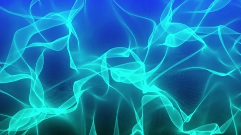 Movement of turquoise abstraction on blue background Stock Footage 164678715
