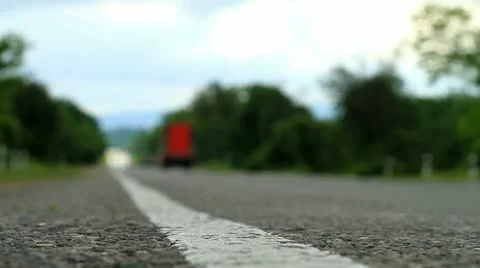 Movement of vehicles on the road Stock Footage 11133138