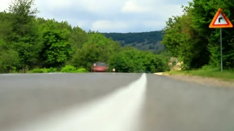 Movement of vehicles on the road Stock Footage 11817066