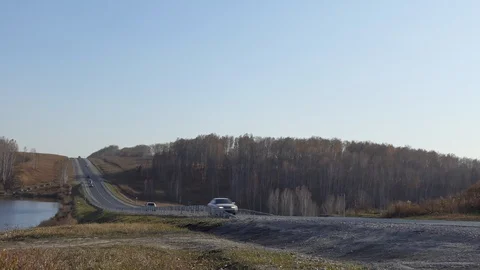 The movement of vehicles on the road. Stock-Footage 117991101