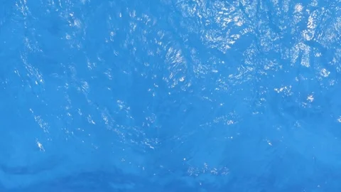 Movement of water of a pool by the ejector jet Stock Footage 297082022