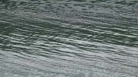 Movement of the water surface due to wind Stock Footage 270781466