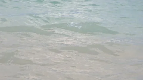 Movement of waves on the ocean. Stock Footage 197424946