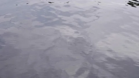 The movement of waves in the river. Suitable for backgrounds. Stock Footage 156626926