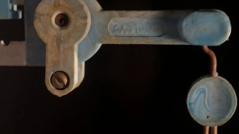 Movement - weigher, fragment. Stock Footage 84281351