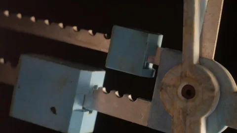 Movement - weigher, fragment. Stock Footage 84281375