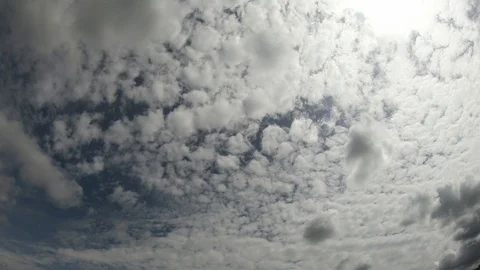Movement of white clouds Stock Footage 111905588