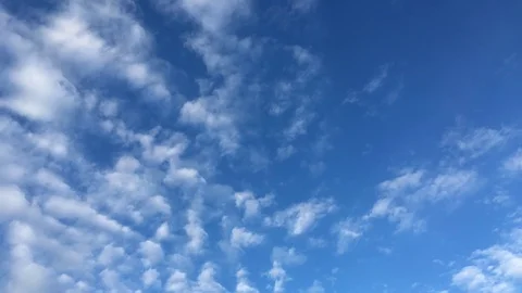Movement of white clouds Stock Footage 113278071