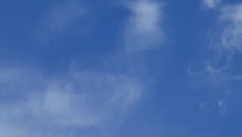 Movement of white clouds Stock Footage 113278184