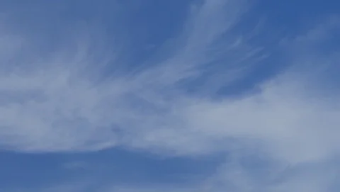 Movement of white clouds Stock Footage 113278215