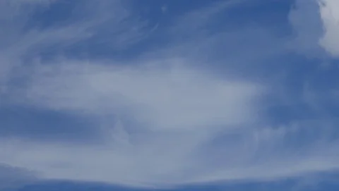 Movement of white clouds Stock Footage 113278233