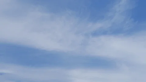 Movement of white clouds Stock Footage 113278269