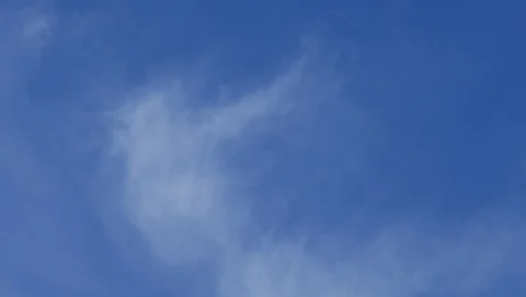 Movement of white clouds Stock Footage 113278302