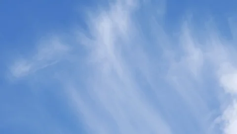 Movement of white clouds Stock Footage 113278374