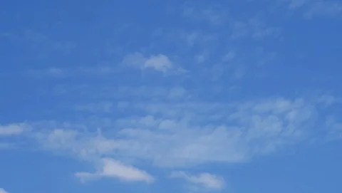 Movement of white clouds Stock Footage 113278561