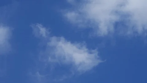 Movement of white clouds Stock Footage 113278941