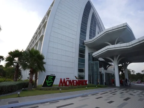 Movenpick Hotel Stock Footage 110091156