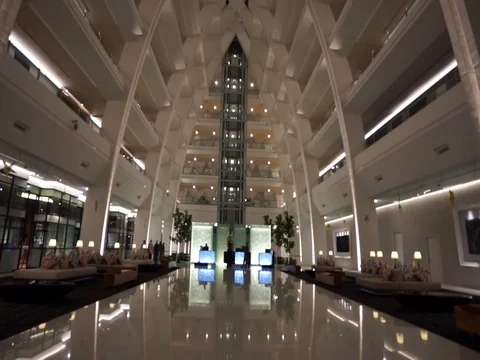 Movenpick lobby hotel. Stock-Footage 110090700
