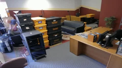 Movers timelapse Stock Footage 11344409